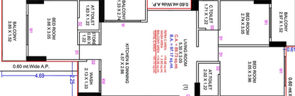 3 BHK Flat in Savani Prayosha Vista in Mota Varachha, Surat - Image 818404