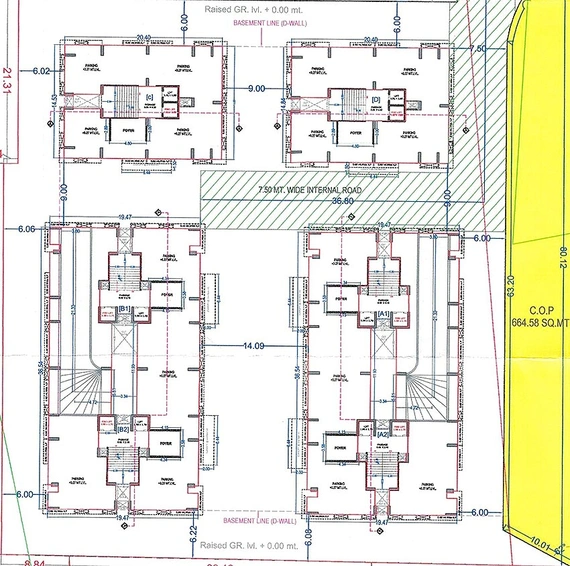 Master Plan of Sudarshan Marvel Heights in Mota Varachha, Surat - Image 175879