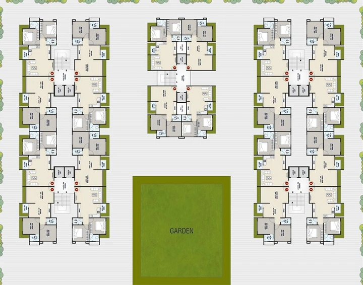 Master Plan of Nakshatra Palace in Kholvad, Surat - Image 175953