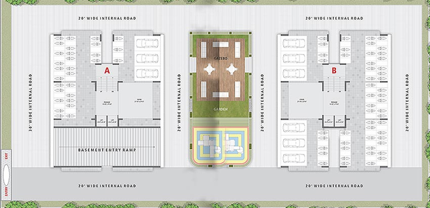 Master Plan of Sahjanand Nand Villa in Mota Varachha, Surat - Image 175966