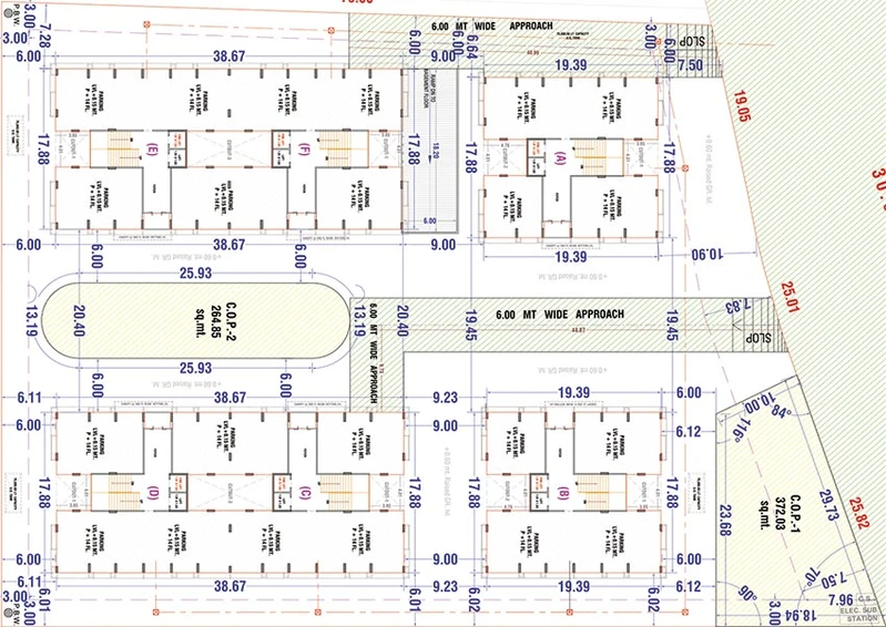 Master Plan of Navkar Gardenia in Khadsad, Surat - Image 175991