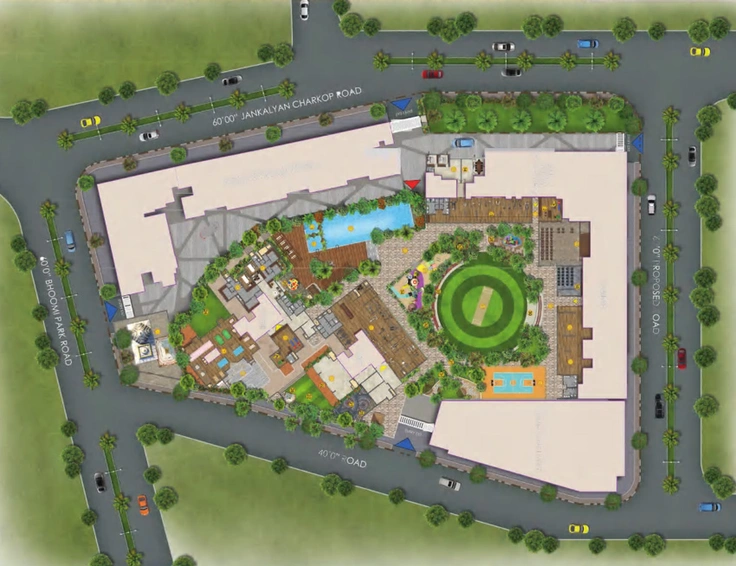 Master Plan of Dotom Sapphire in Malad West, Mumbai - Image 114700