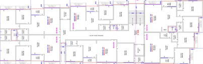 Floor Plan of Omkar Homes in Mota Varachha, Surat - Image 176158