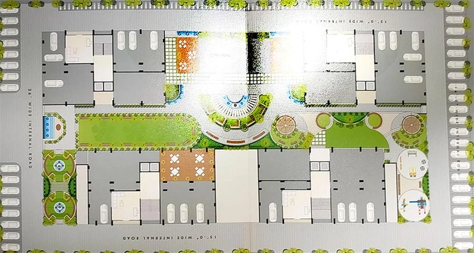 Master Plan of 101 Penttagon in Palanpur, Surat - Image 176230