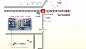 Location of Sai Excellence Residency 3 - Image 114819
