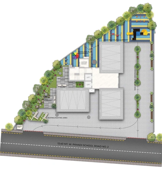 Master Plan of Arkade Views in Goregaon West, Mumbai - Image 176482