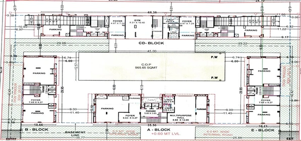 Master Plan of Silverstone Acacia in Dumas Road, Surat - Image 176512