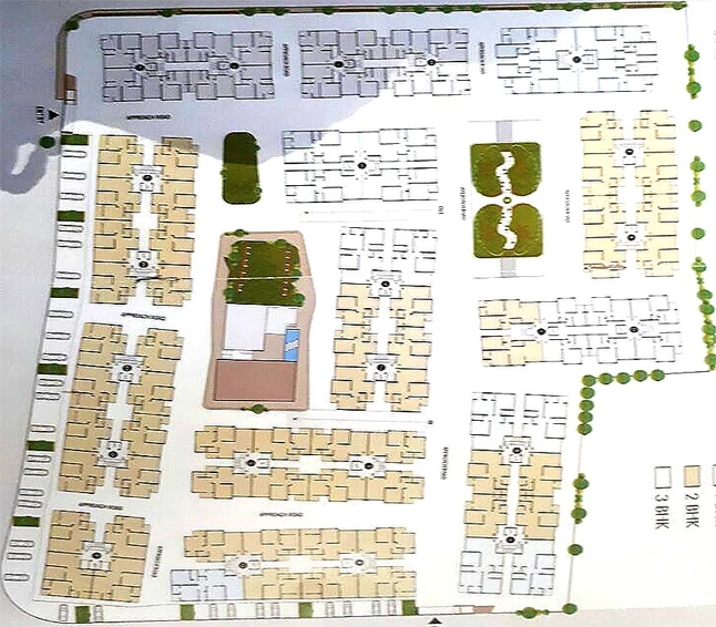 Master Plan of Aina Alpine Green Velley in Valak, Surat - Image 176541