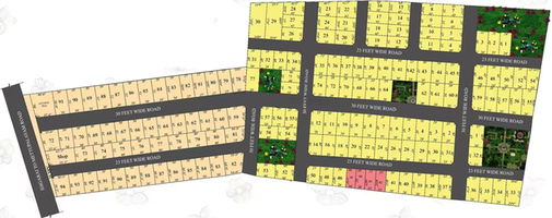 Master Plan of Green Nest Royal Casa Villas in Idikarai, Coimbatore - Image 176610