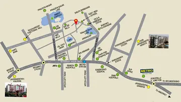 Location of Jayabharathi Nivasa - Image 176615