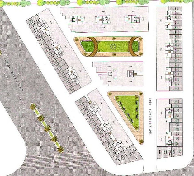 Master Plan of Angel Palace in Kamrej, Surat - Image 176632