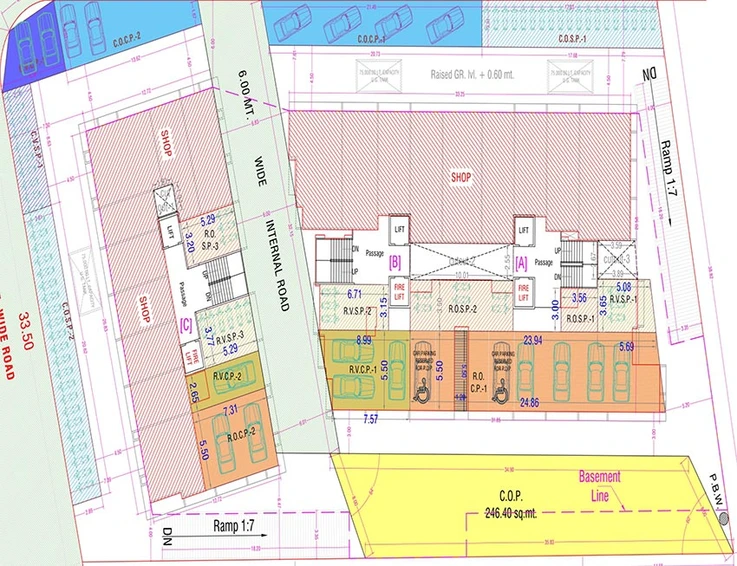 Master Plan of Vision Ananta Vandemataram in Mota Varachha, Surat - Image 176745