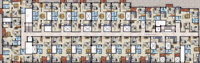 Floor Plan of Town Prime City in Vilankurichi, Coimbatore - Image 176872