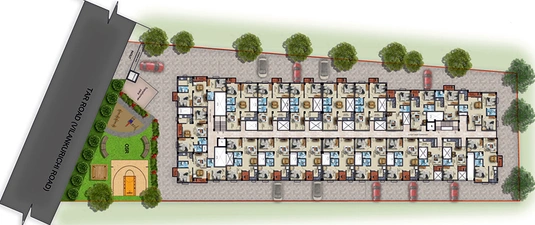 Master Plan of Town Prime City in Vilankurichi, Coimbatore - Image 176873
