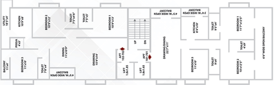 Floor Plan of Shreeniwas Sauhard in Dharampeth, Nagpur - Image 176984