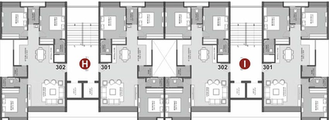 Floor Plan of Rameshwaram Ivaan Phase 1 in Palanpur, Surat - Image 177138