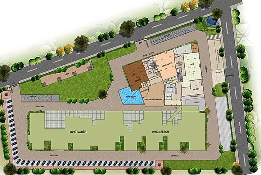 Master Plan of Nester Raga in Mahadevapura, Bangalore - Image 177386