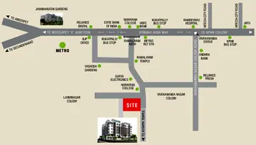 Location of Jayabharathi Heights - Image 177397