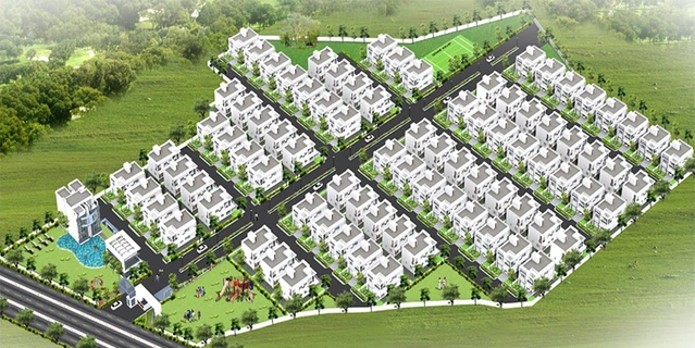 Master Plan of Bricmor Elite Villas in Kollur, Hyderabad - Image 177419