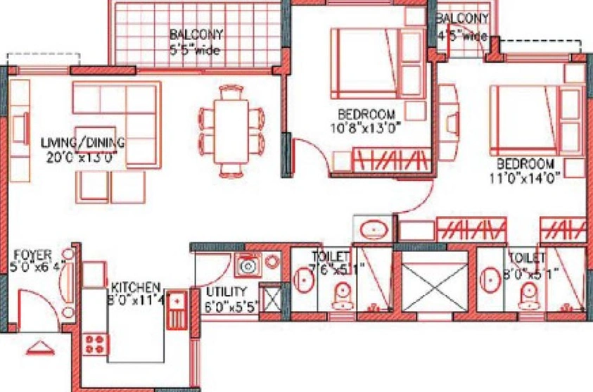 2 BHK Flat in NGHC Khelgaon in Khelgaon, Ranchi - Image 818866