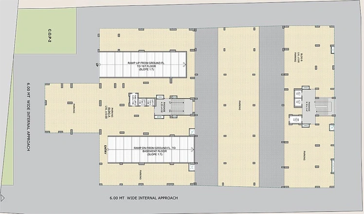Master Plan of Green River Vista in Adajan, Surat - Image 177343