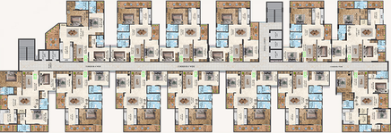 Floor Plan of Vardhman Empress in Mansarovar, Jaipur - Image 177612