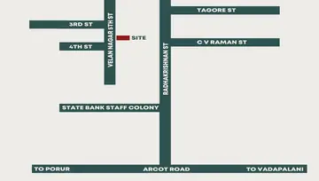 Location of Vignesh Sri Mahalakshmi Flats - Image 177763