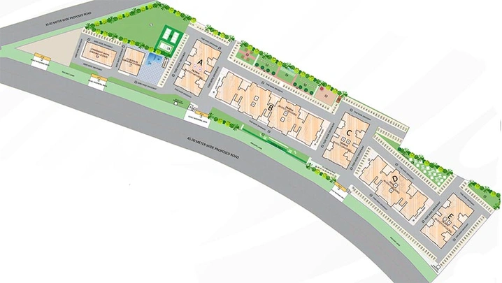 Master Plan of Nilansh Celeste in Aishbagh, Lucknow - Image 177785