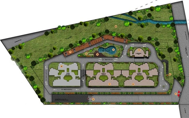 Master Plan of Janapriya Ardente Windsong in Banashankari, Bangalore - Image 177941