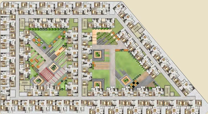 Floor Plan of Sowparnika Indradhanush 2 in Hoskote, Bangalore - Image 178064