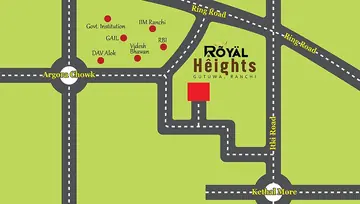 Location of Loyala Royal Heights - Image 178125