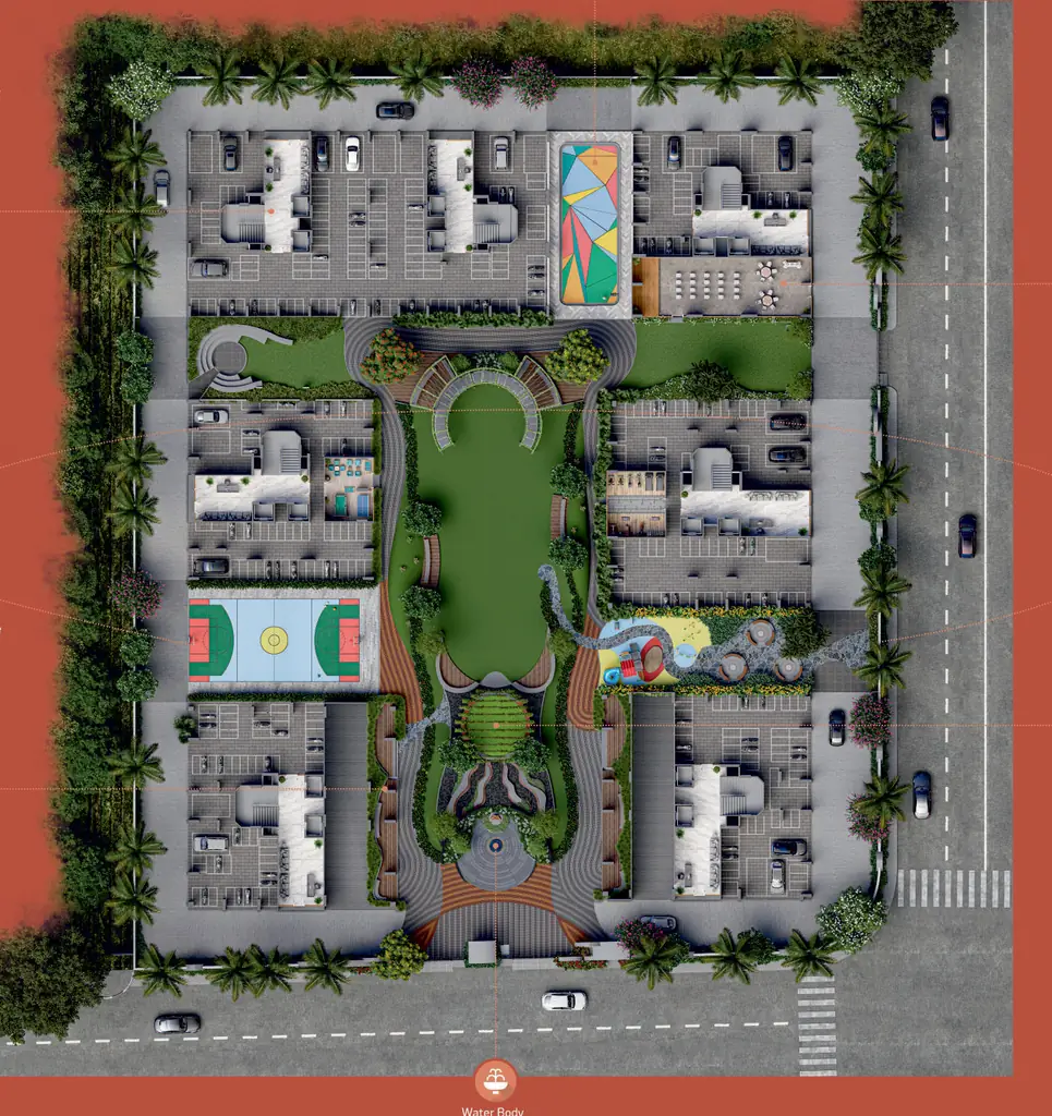 Master Plan of Ashtalaxmi Rosewood in Bamroli, Surat - Image 347555