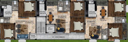 Floor Plan of Sri Ayyan Royal in Madipakkam, Chennai - Image 178183