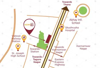 Location of Vaibhavlaxmi Crown 83 - Image 31092
