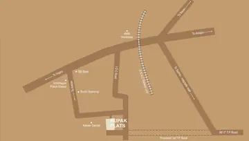 Location of Ruchi Rupak Flats - Image 178267