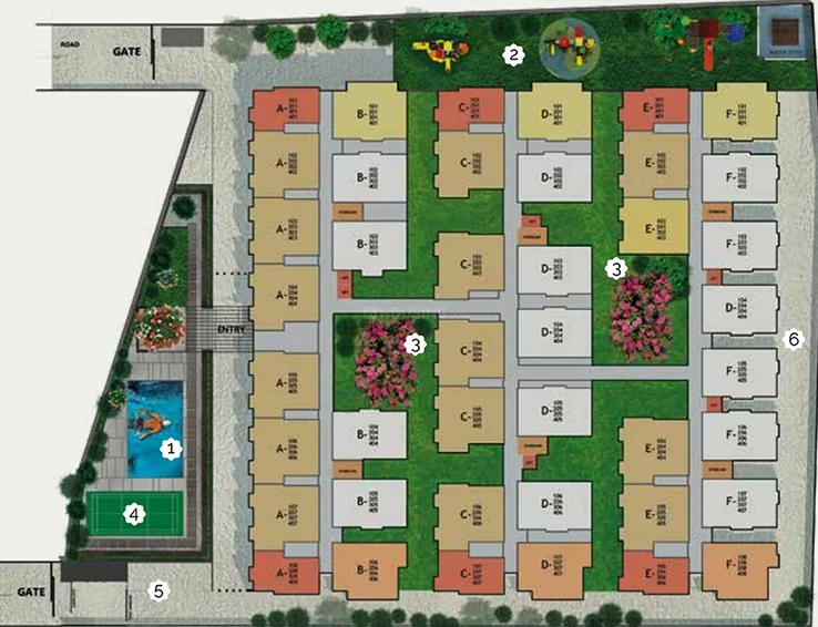 Master Plan of Eswar Vanamali in Kothnur, Bangalore - Image 178474