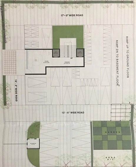 Master Plan of Sai KG Heights in Bhimrad, Surat - Image 179586