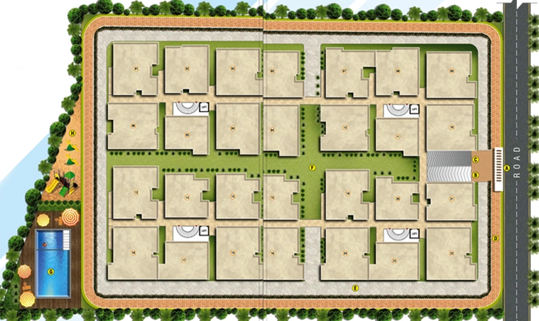 Master Plan of Devagiri Emeralds in Uttarahalli, Bangalore - Image 178659