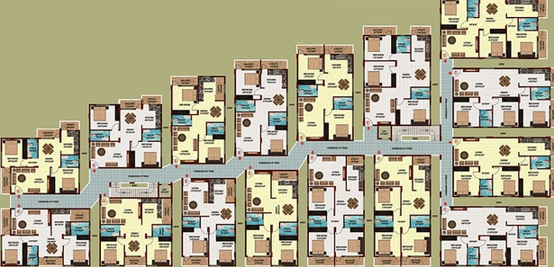 Floor Plan of LBI Bliss in Belathur, Bangalore - Image 178728