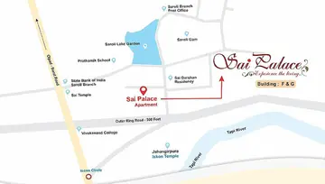 Location of Shilp Sai Palace - Image 178860
