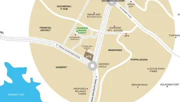 Location of Jayabheri The Summit - Image 115185