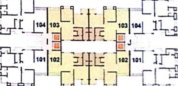 Floor Plan of Pan Sharanam in Jahangirpura, Surat - Image 178968