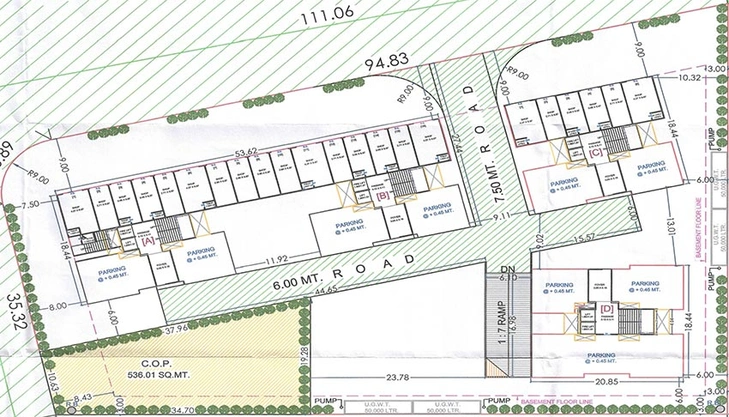 Master Plan of Shashwat Luxuria in Pasodara, Surat - Image 178978