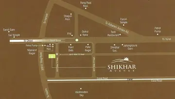 Location of Shikhar Avenue - Image 178985