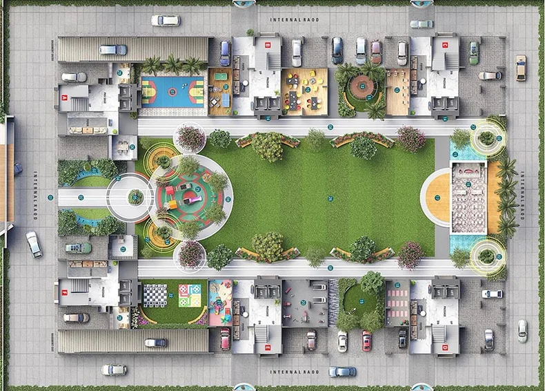 Master Plan of Shivay Shivalik Classic in Bhimrad, Surat - Image 179046