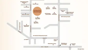 Location of Skyline Shivani Park Apartment - Image 179060