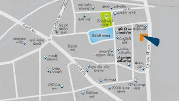 Location of Shree Hari Luxuria - Image 179111