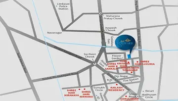 Location of Shree Hari Solitaire - Image 179125
