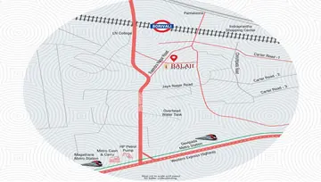 Location of Balaji Heights - Image 115109