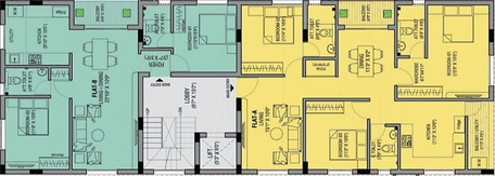 Floor Plan of Rahul Mayuraas Nest in Ambattur, Chennai - Image 179330